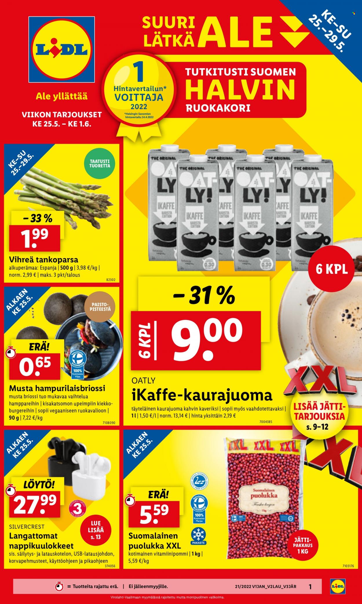 Lidl tarjoukset - 25.05.2022 - 01.06.2022. Sivu 1