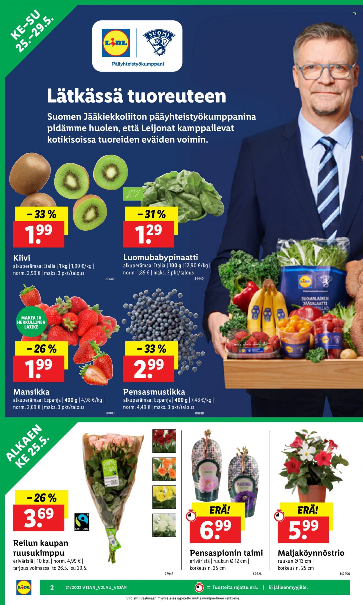 Lidl tarjoukset - 25.05.2022 - 01.06.2022. Sivu 2
