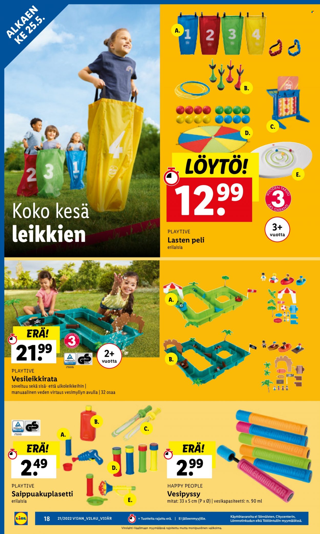 Lidl tarjoukset - 25.05.2022 - 01.06.2022. Sivu 18