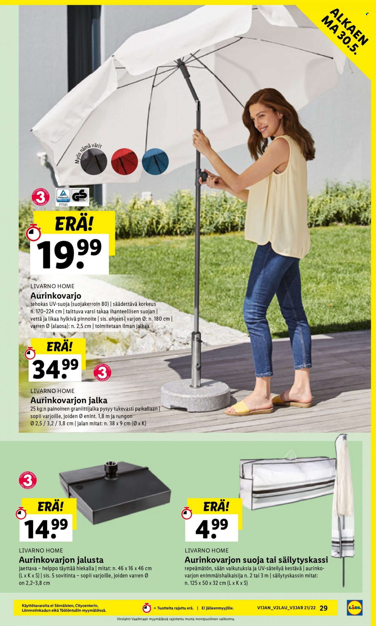 Lidl tarjoukset - 25.05.2022 - 01.06.2022. Sivu 29