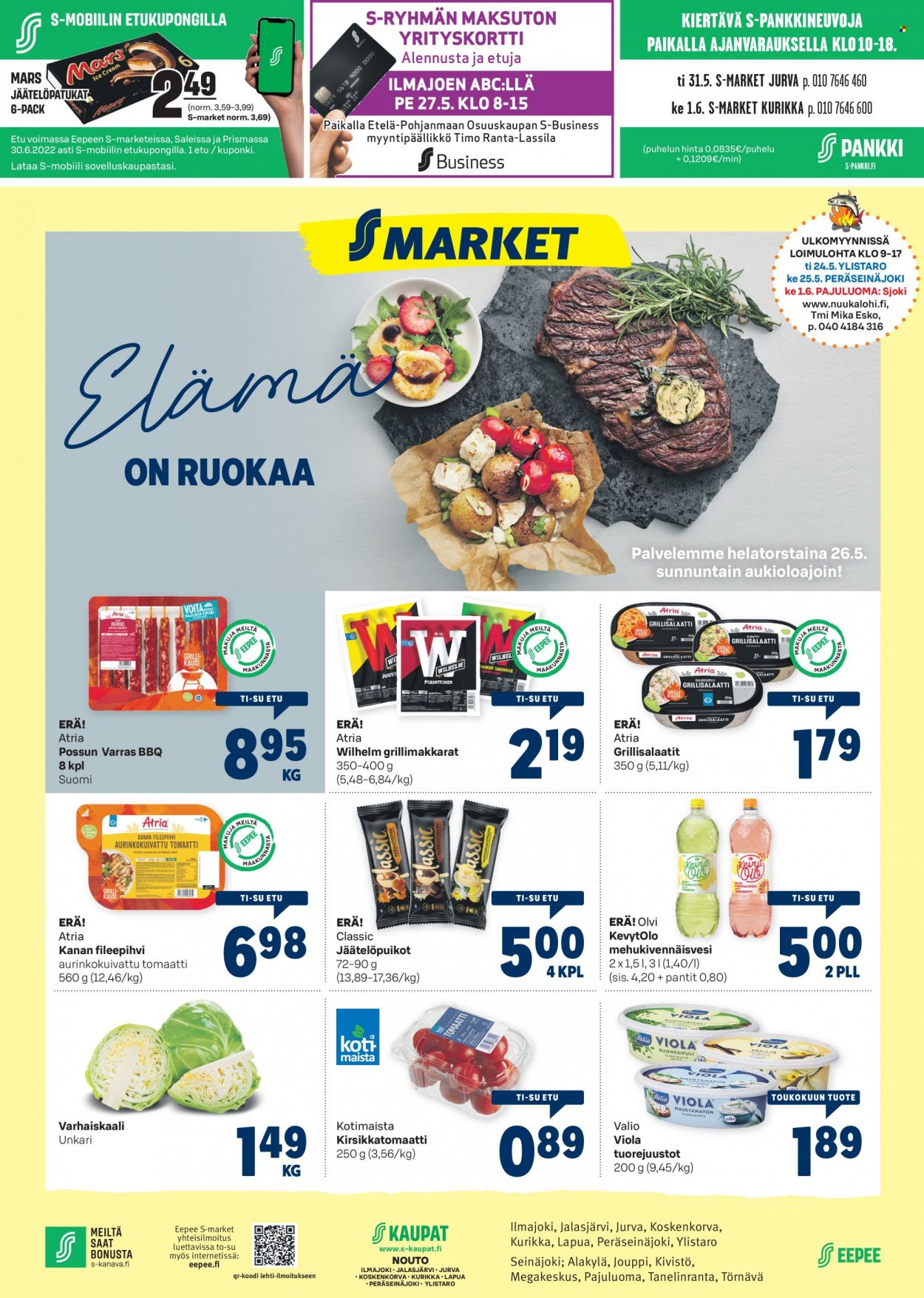 S-market tarjoukset - 24.05.2022 - 29.05.2022. Sivu 1