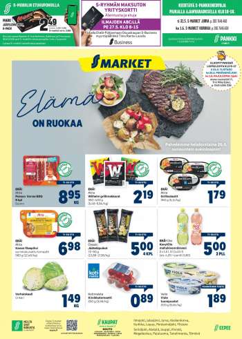 S-market tarjoukset  - 24.05.2022 - 29.05.2022.