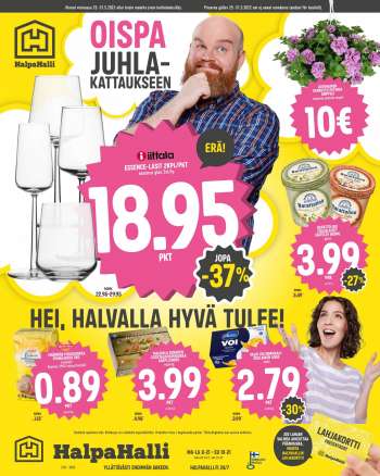 HalpaHalli tarjoukset  - 25.05.2022 - 31.05.2022.