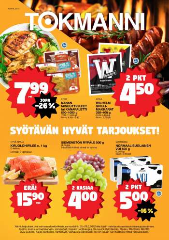 Tokmanni tarjoukset  - 25.05.2022 - 29.05.2022.