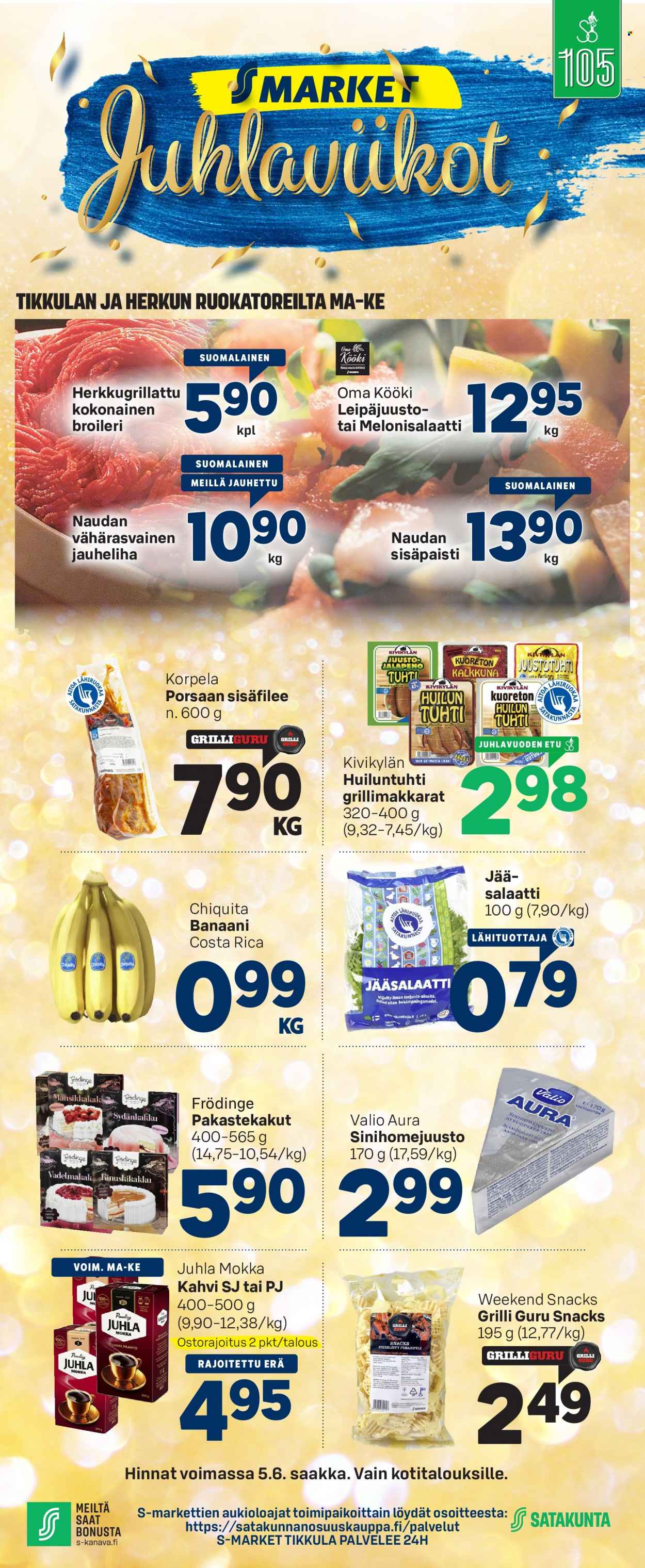 S-market tarjoukset - 30.05.2022 - 05.06.2022. Sivu 1
