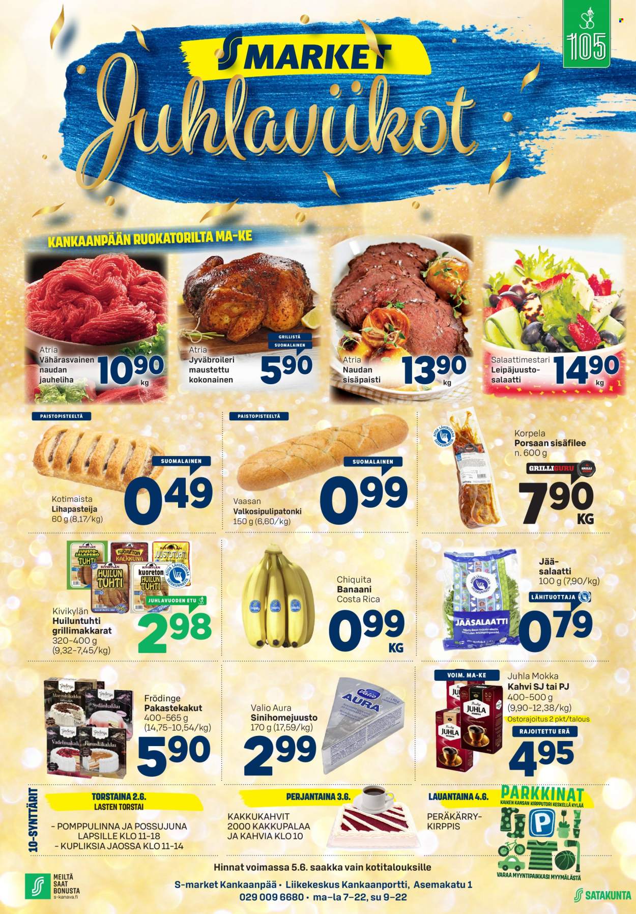 S-market tarjoukset - 30.05.2022 - 05.06.2022. Sivu 1