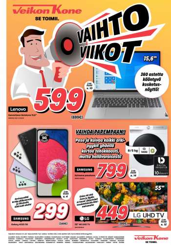 Veikon Kone tarjoukset  - 30.05.2022 - 04.06.2022.