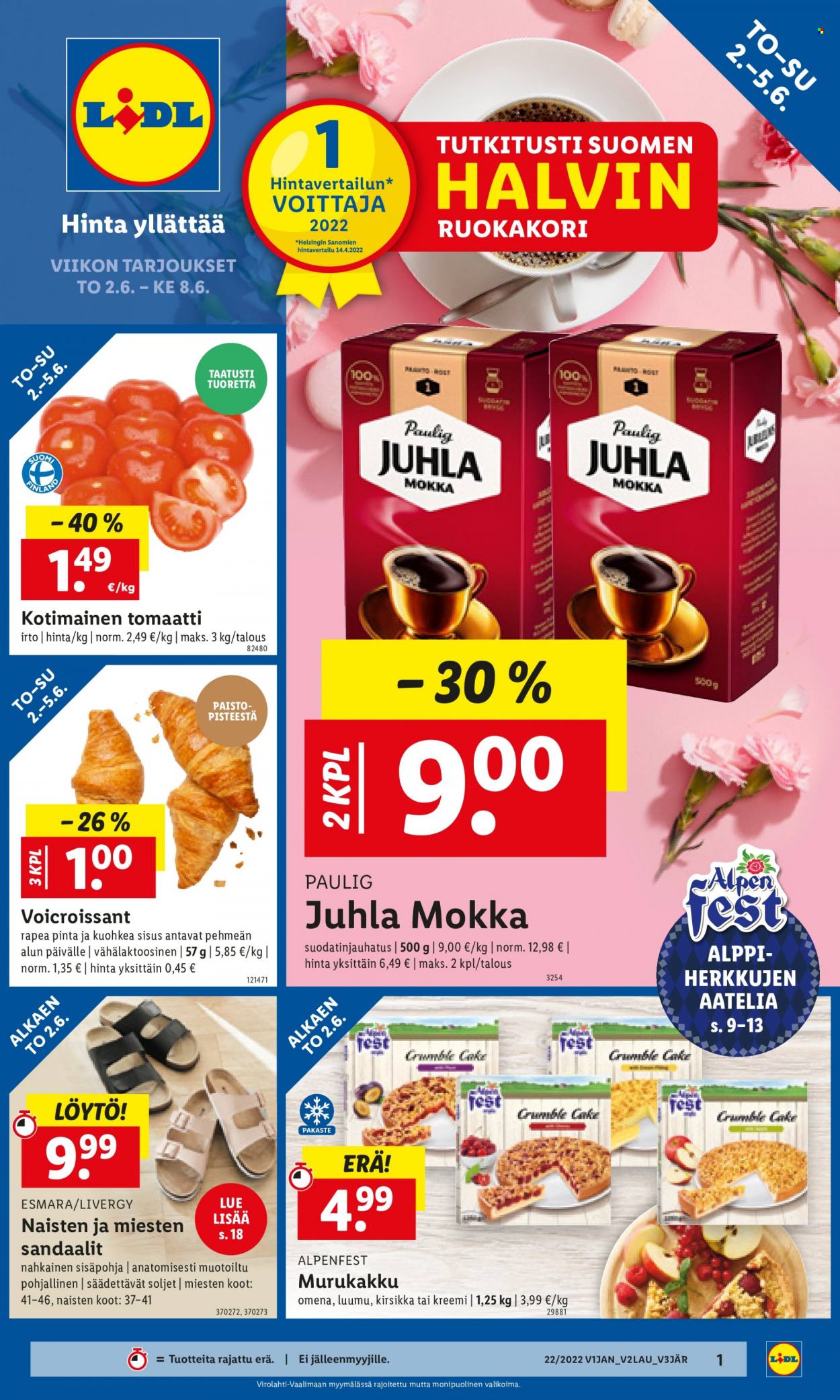 Lidl tarjoukset - 02.06.2022 - 08.06.2022. Sivu 1