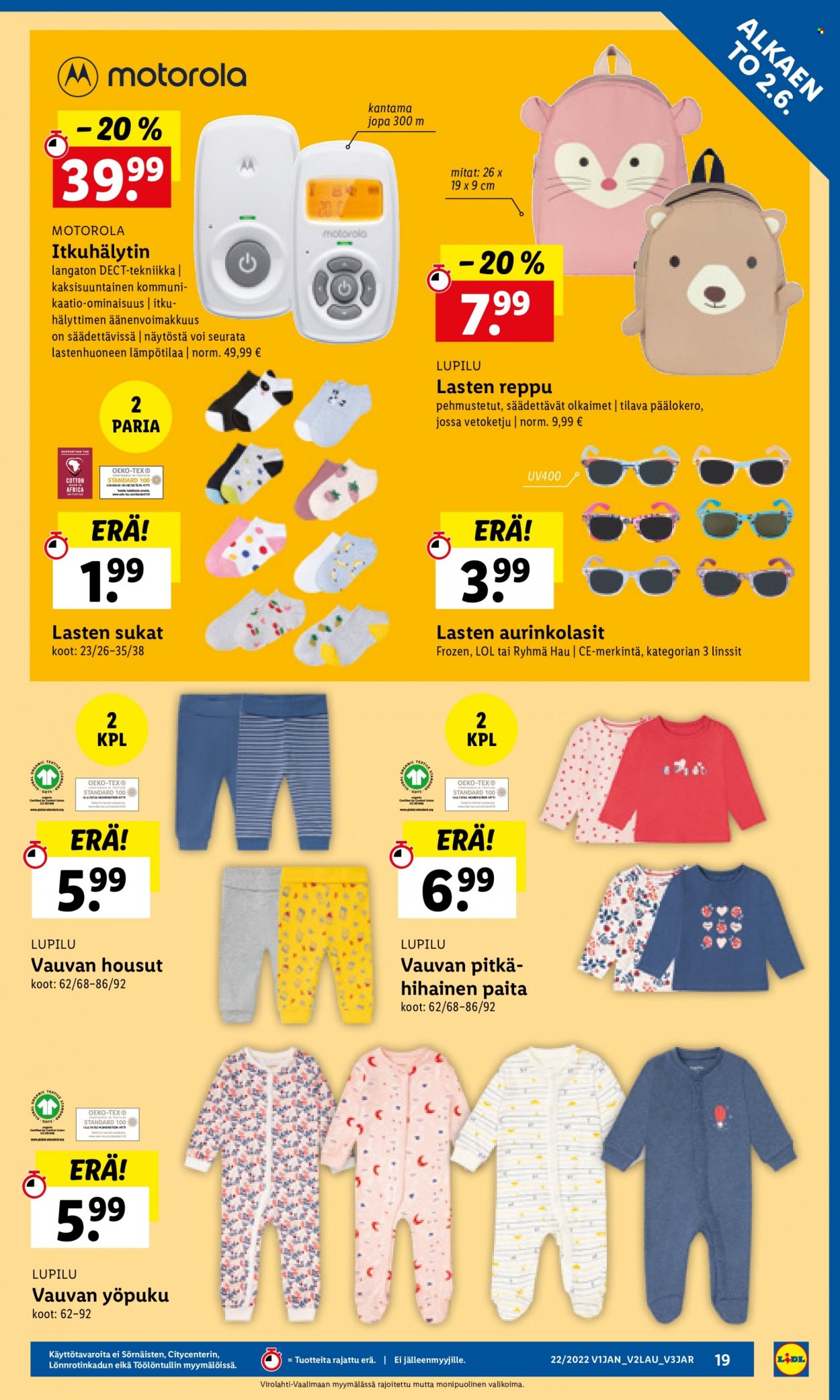 Lidl tarjoukset - 02.06.2022 - 08.06.2022. Sivu 19