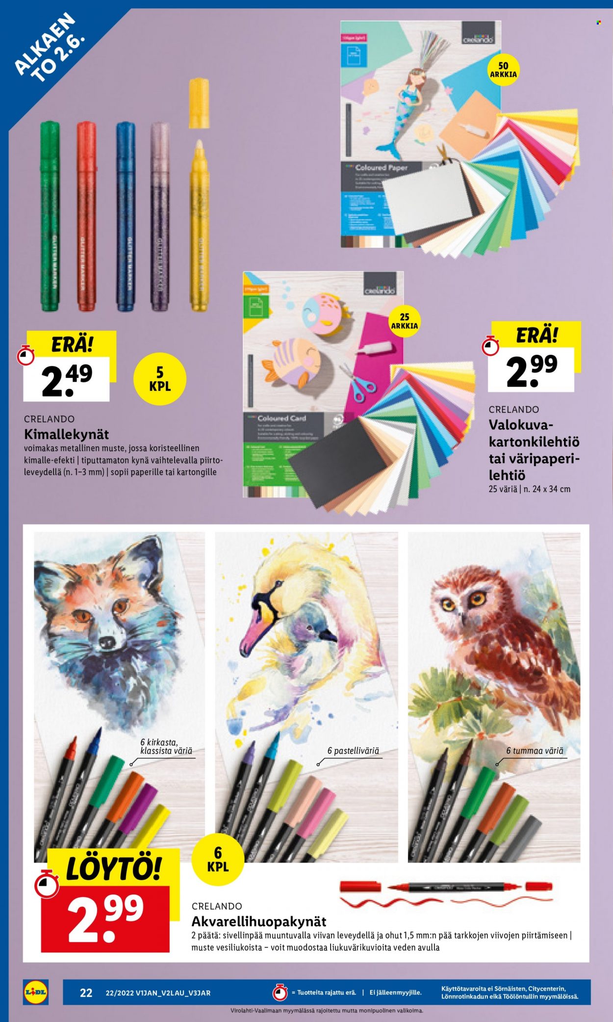 Lidl tarjoukset - 02.06.2022 - 08.06.2022. Sivu 22