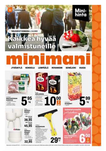 Minimani tarjoukset  - 01.06.2022 - 05.06.2022.