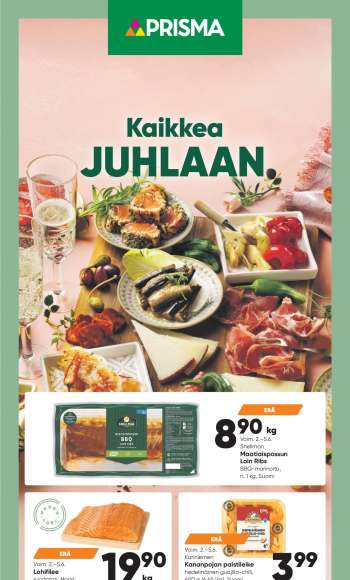 Prisma tarjoukset  - 01.06.2022 - 05.06.2022.