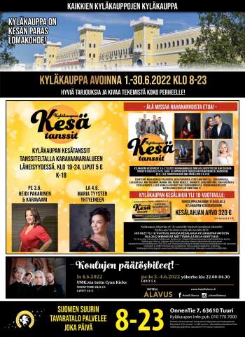 Tuuri tarjoukset  - 01.06.2022 - 07.06.2022.