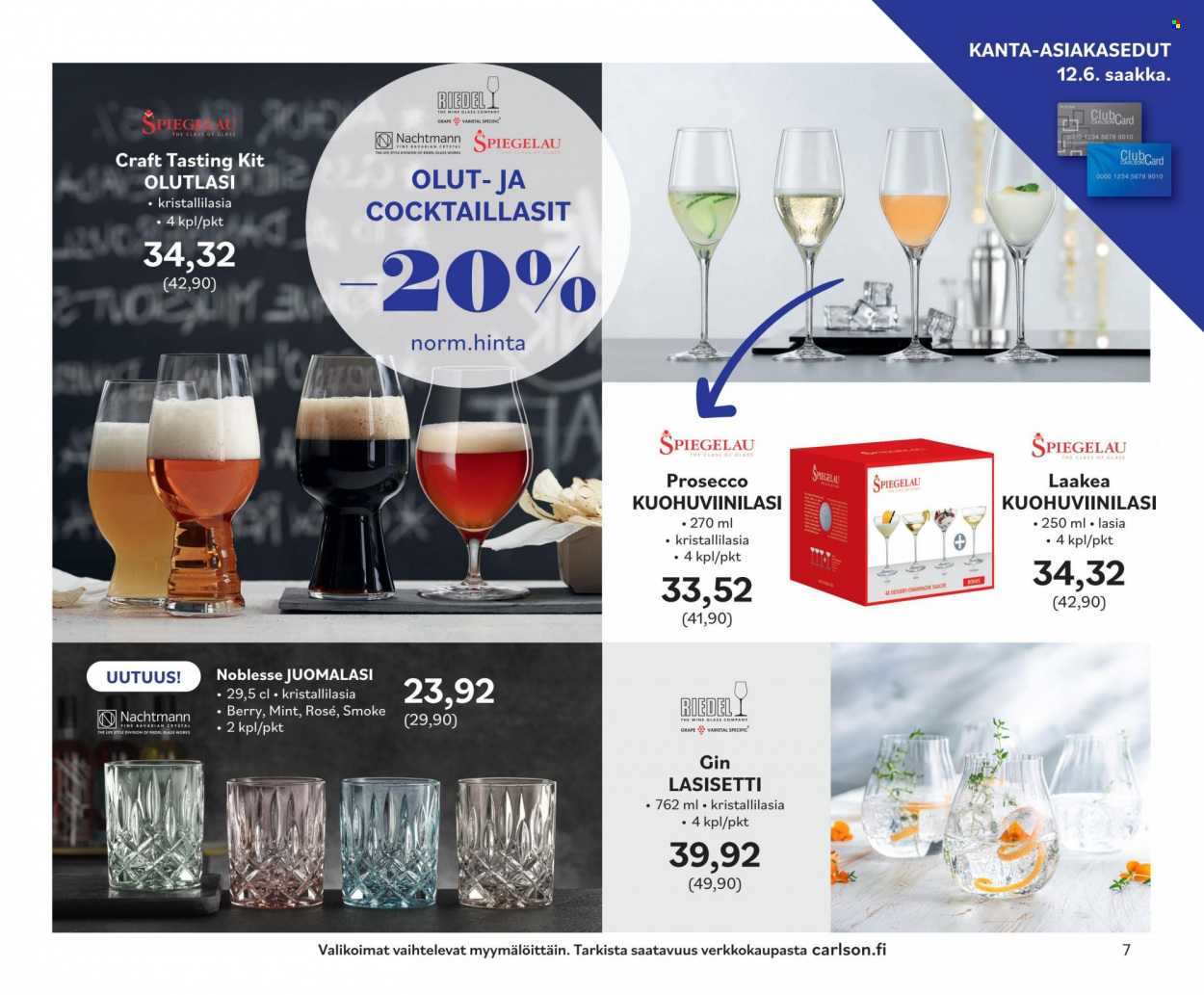 Carlson tarjoukset - 01.06.2022 - 12.06.2022. Sivu 7