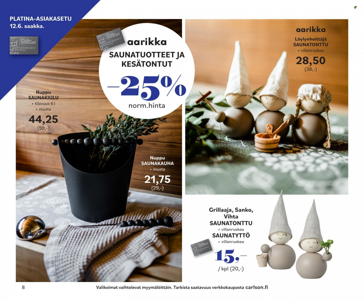 Carlson tarjoukset - 01.06.2022 - 12.06.2022. Sivu 8