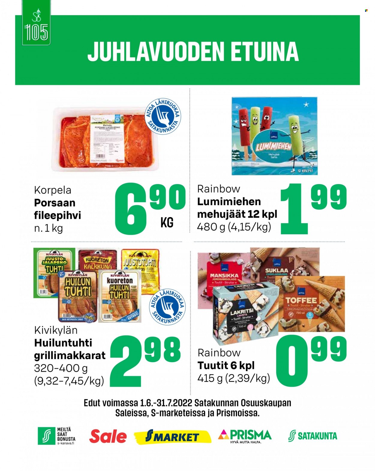 S-market tarjoukset. Sivu 10