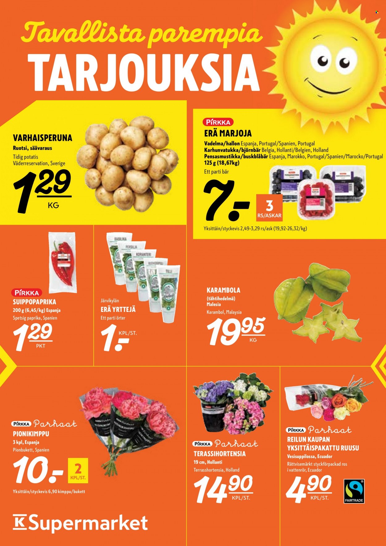 K-Supermarket tarjoukset - 02.06.2022 - 05.06.2022. Sivu 2