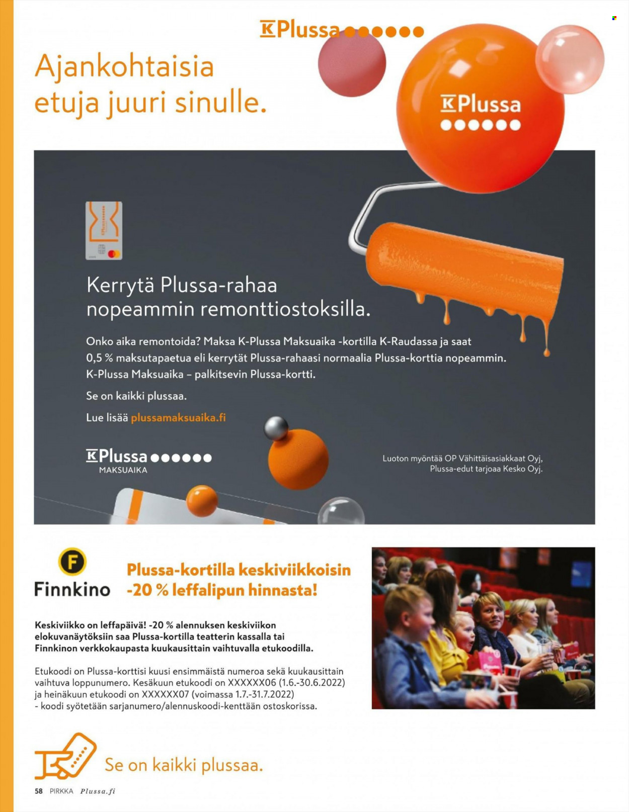 K-market tarjoukset. Sivu 58