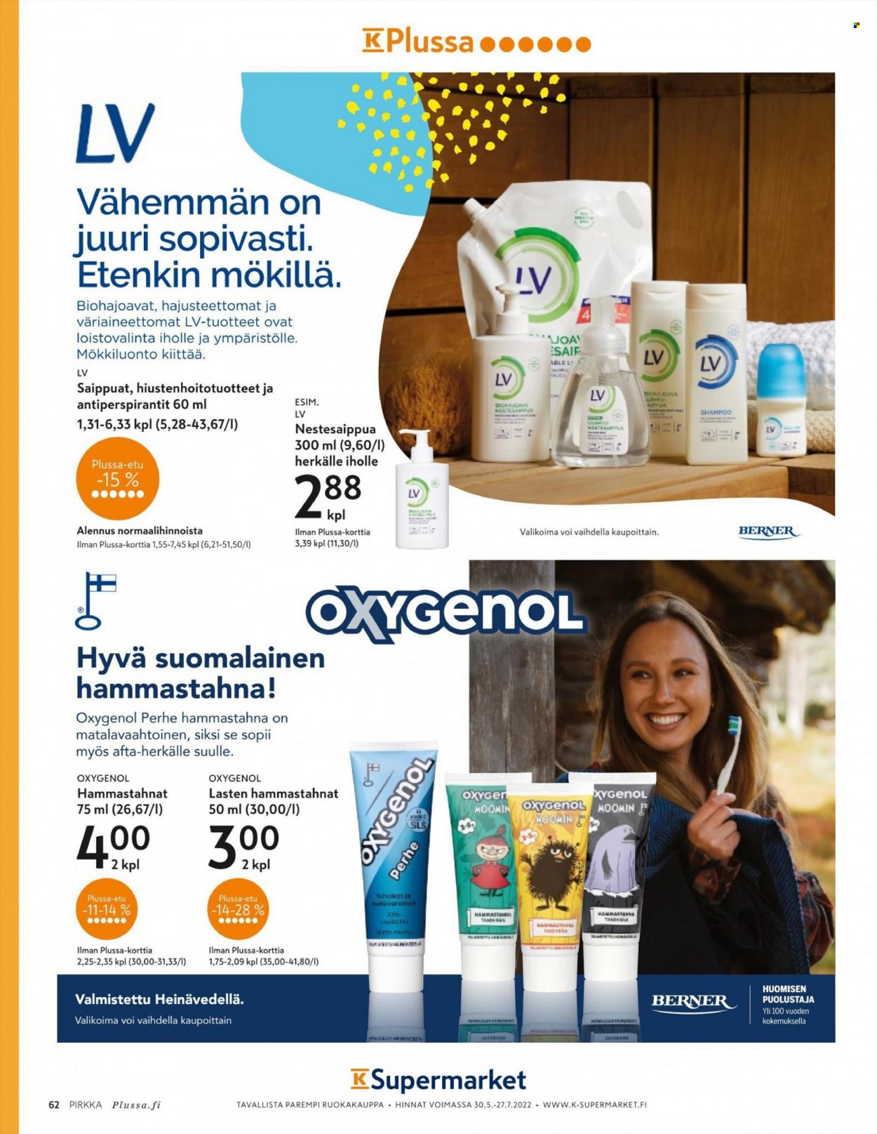 K-market tarjoukset. Sivu 62