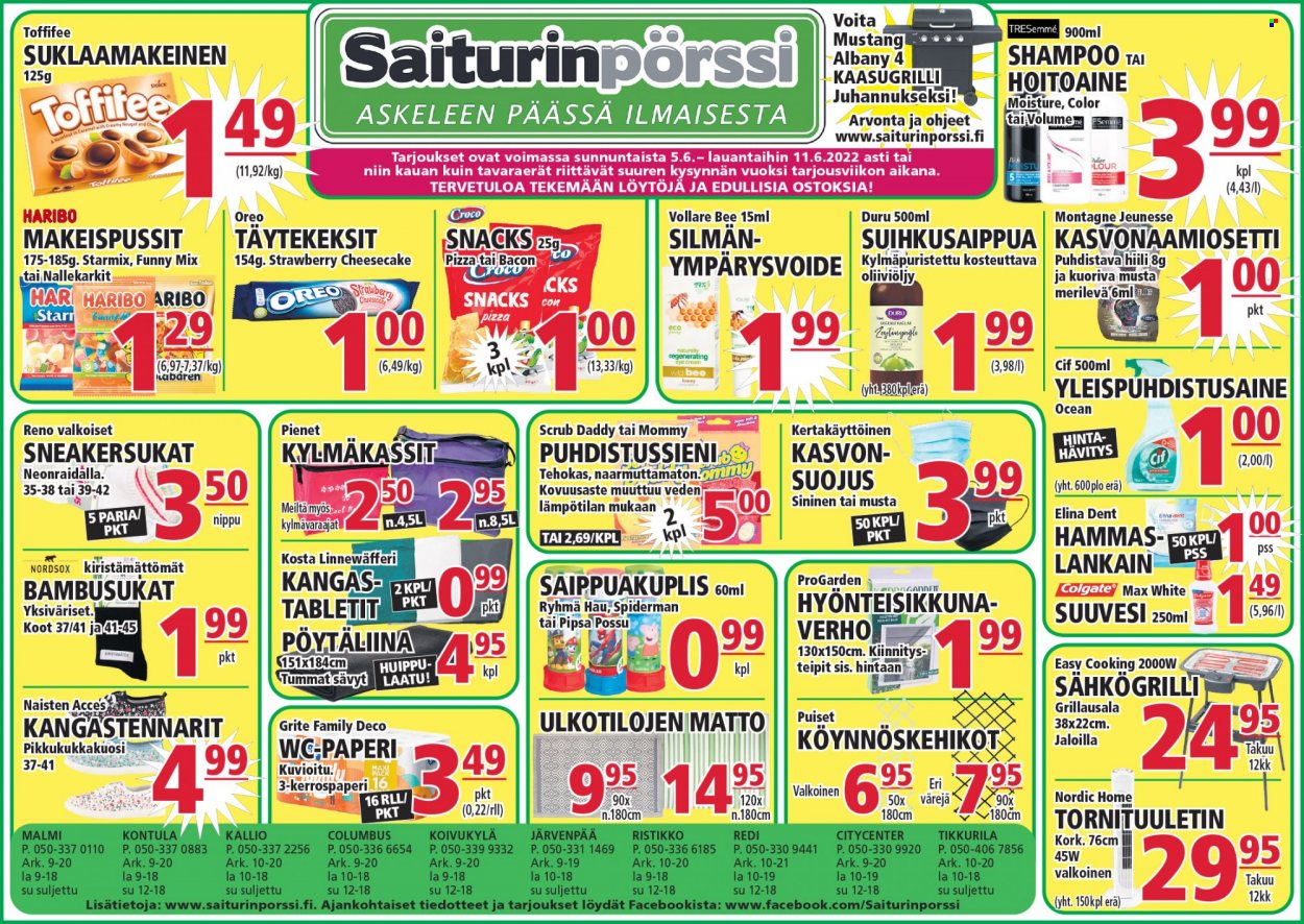 Saiturinpörssi tarjoukset - 05.06.2022 - 11.06.2022. Sivu 1