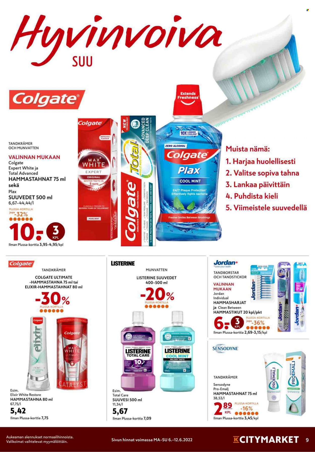 K-citymarket tarjoukset - 06.06.2022 - 08.06.2022. Sivu 9