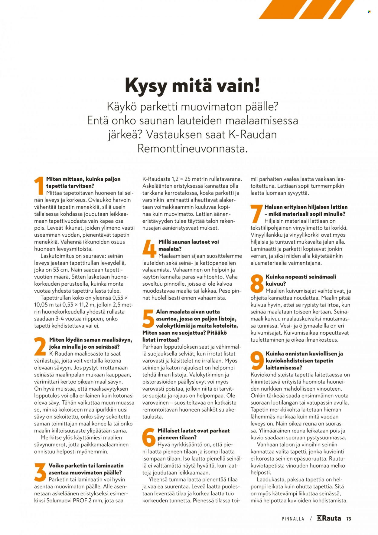 K-Rauta tarjoukset. Sivu 73