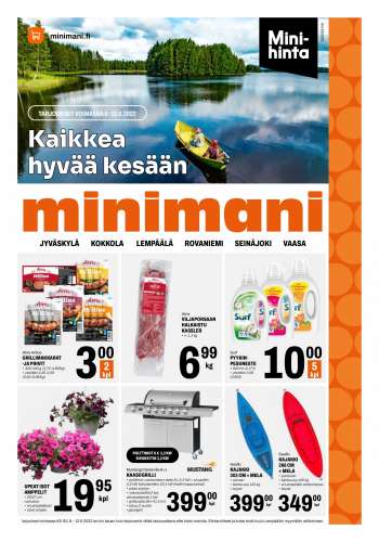 Minimani tarjoukset  - 08.06.2022 - 12.06.2022.