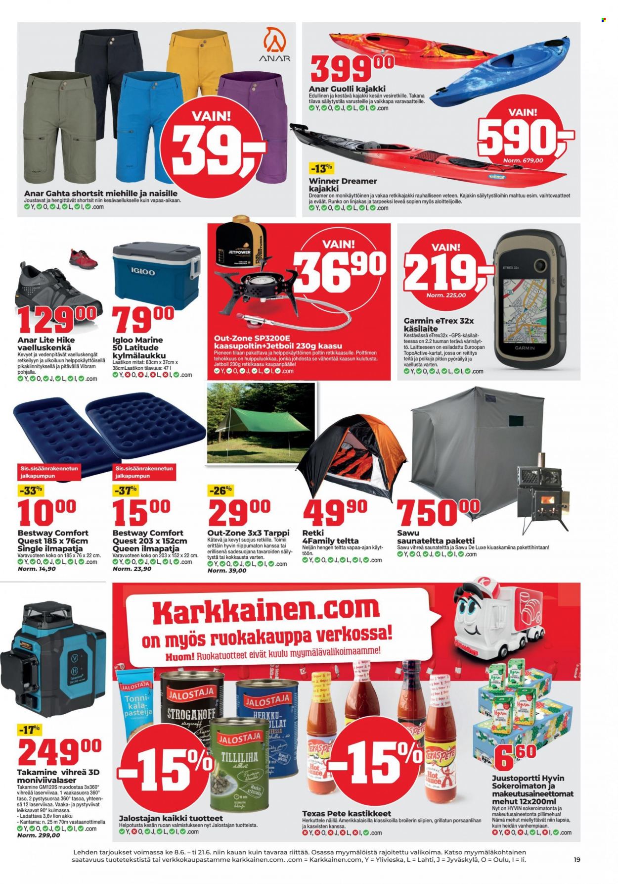 Kärkkäinen tarjoukset - 08.06.2022 - 21.06.2022. Sivu 15