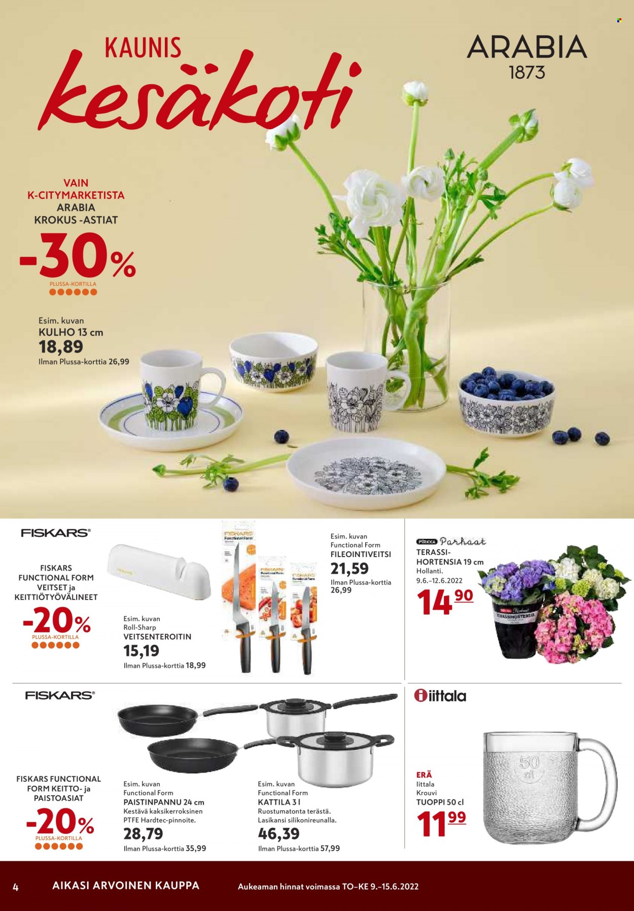 K-citymarket tarjoukset - 09.06.2022 - 12.06.2022. Sivu 4