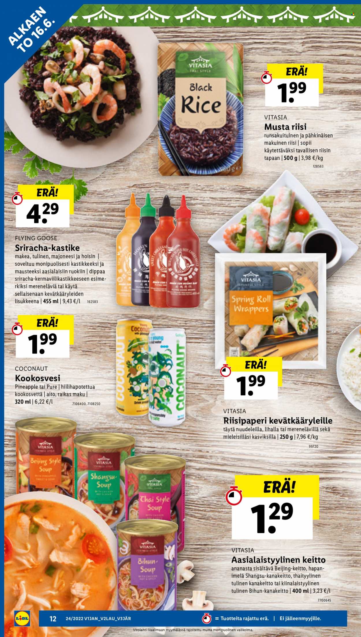 Lidl tarjoukset - 16.06.2022 - 19.06.2022. Sivu 12