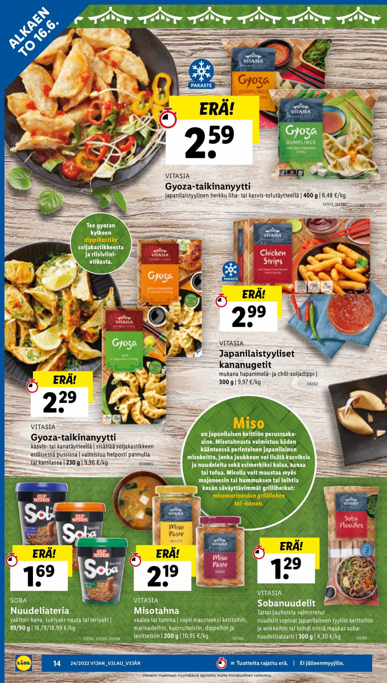 Lidl tarjoukset - 16.06.2022 - 19.06.2022. Sivu 14