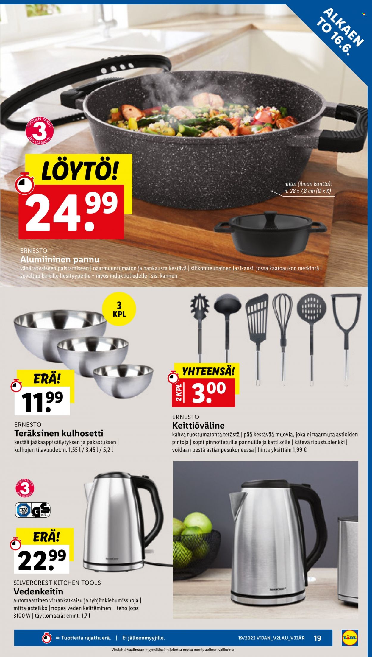 Lidl tarjoukset - 16.06.2022 - 19.06.2022. Sivu 19