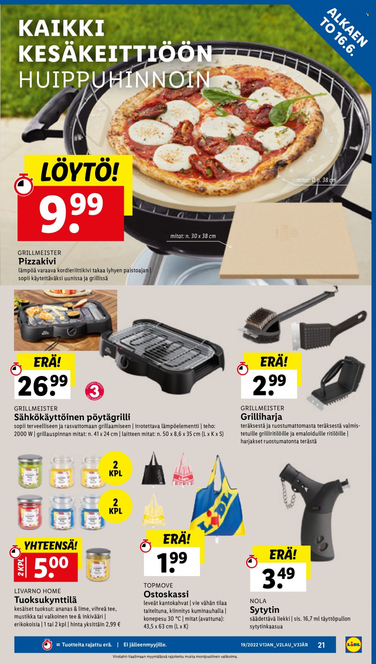 Lidl tarjoukset - 16.06.2022 - 19.06.2022. Sivu 21