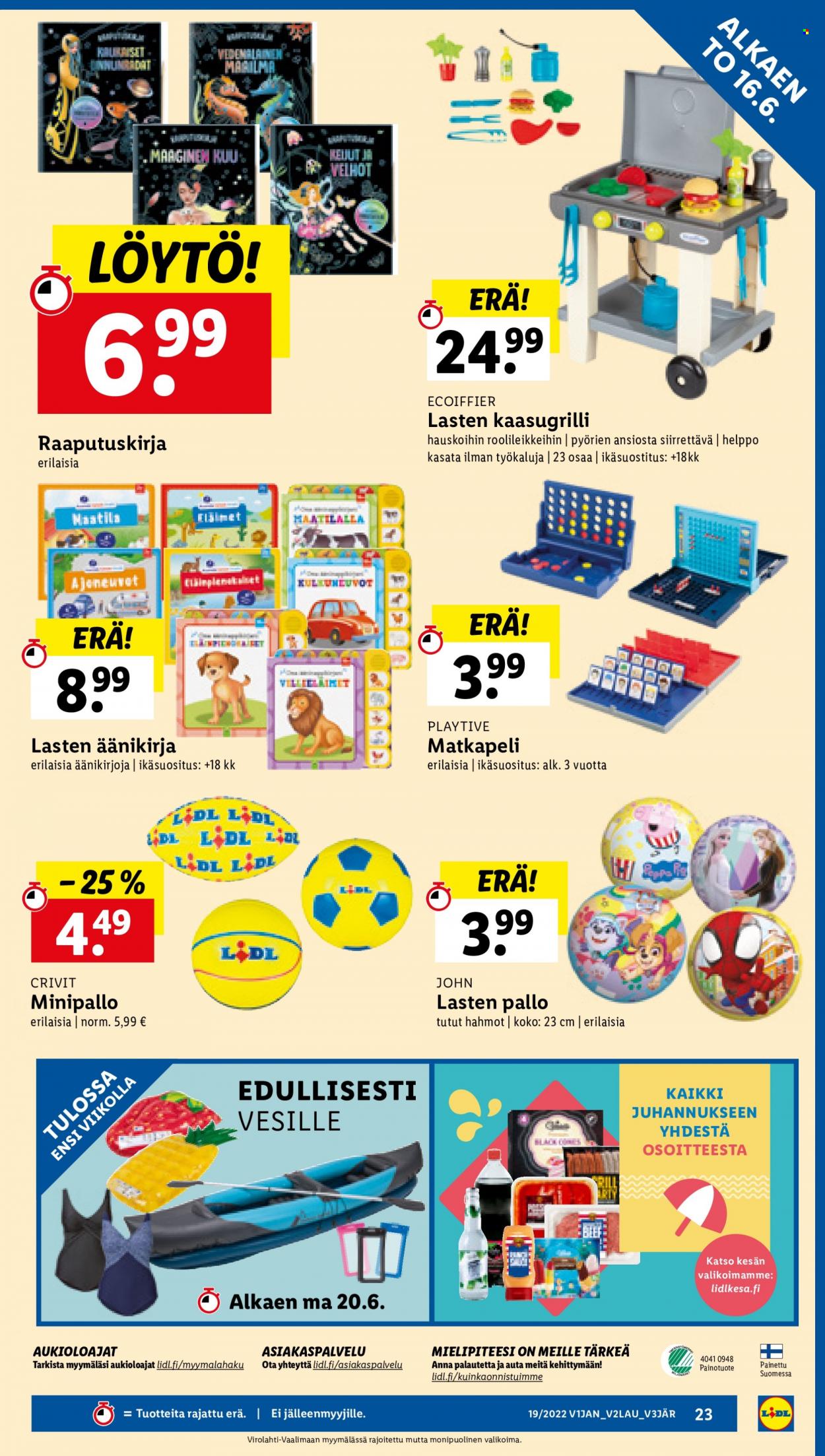 Lidl tarjoukset - 16.06.2022 - 19.06.2022. Sivu 23