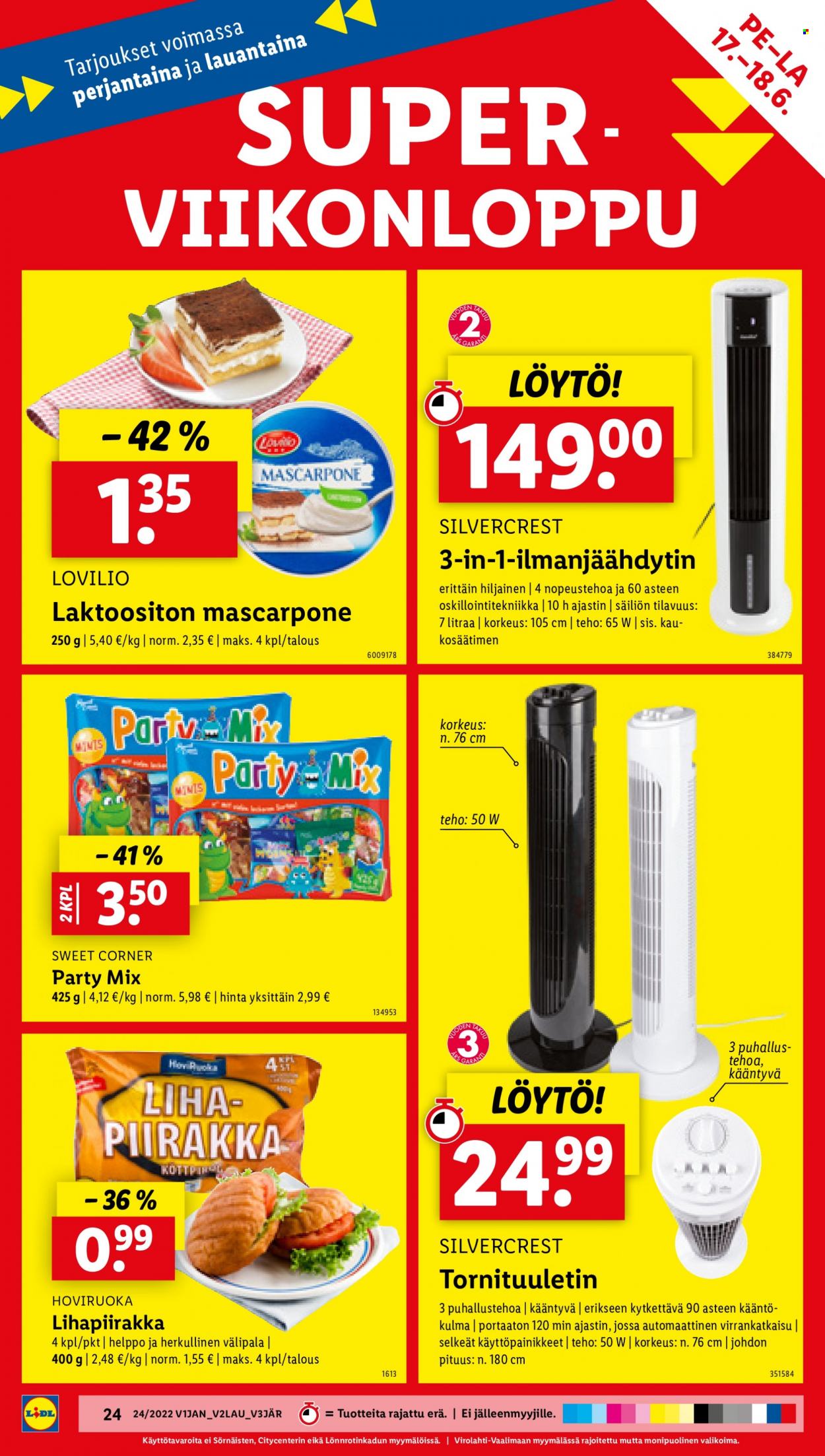 Lidl tarjoukset - 16.06.2022 - 19.06.2022. Sivu 24