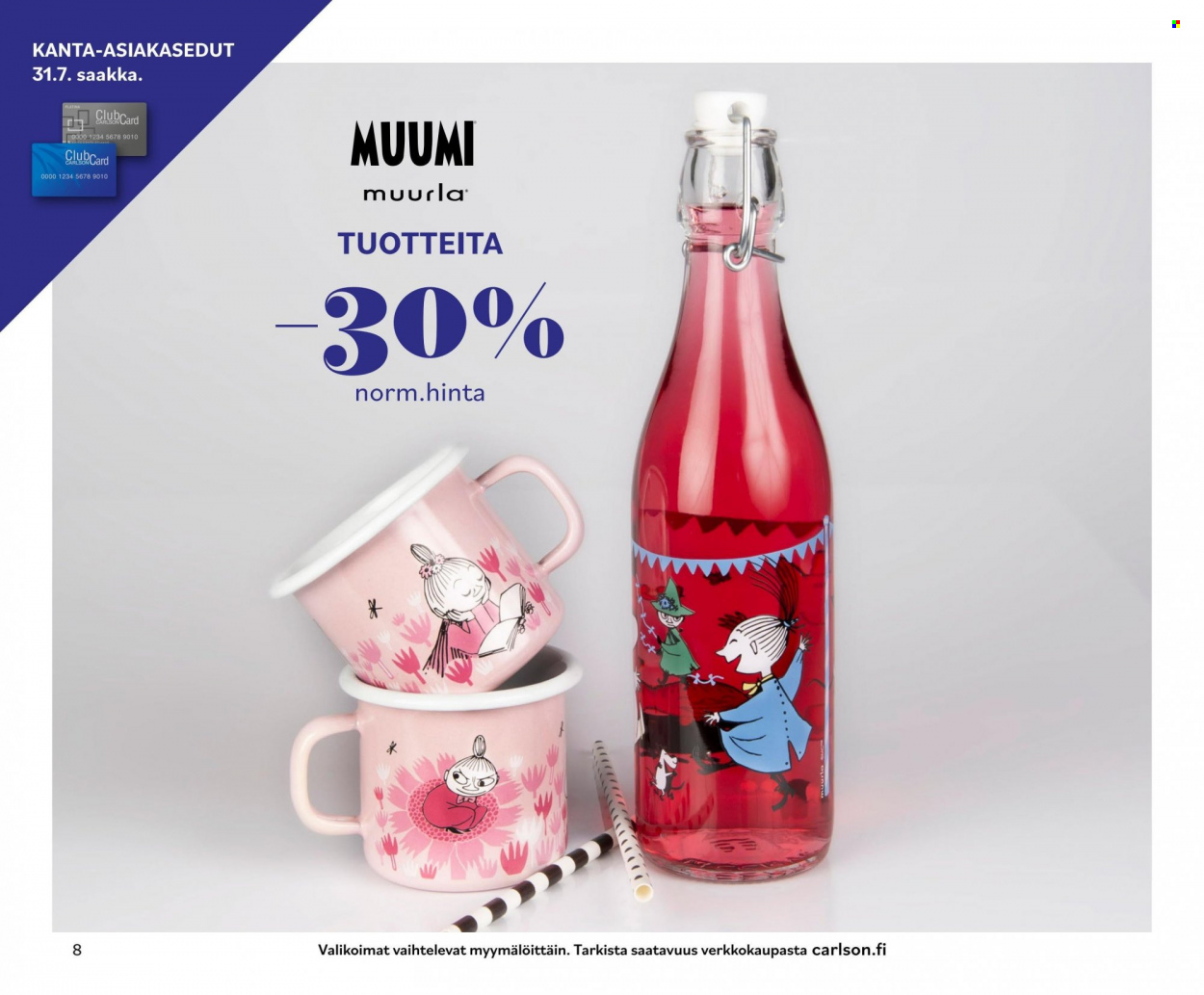 Carlson tarjoukset - 13.06.2022 - 31.07.2022. Sivu 8
