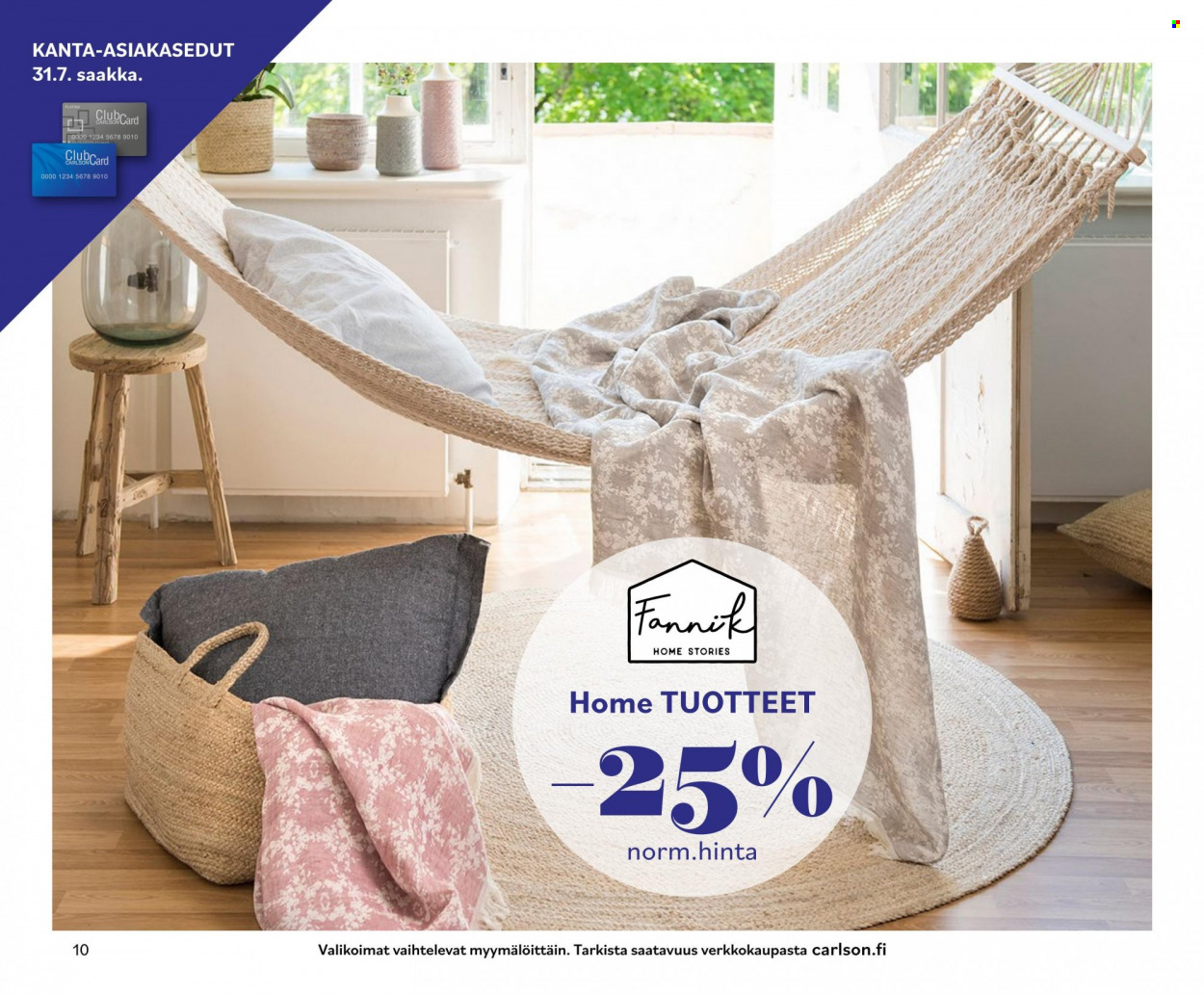 Carlson tarjoukset - 13.06.2022 - 31.07.2022. Sivu 10