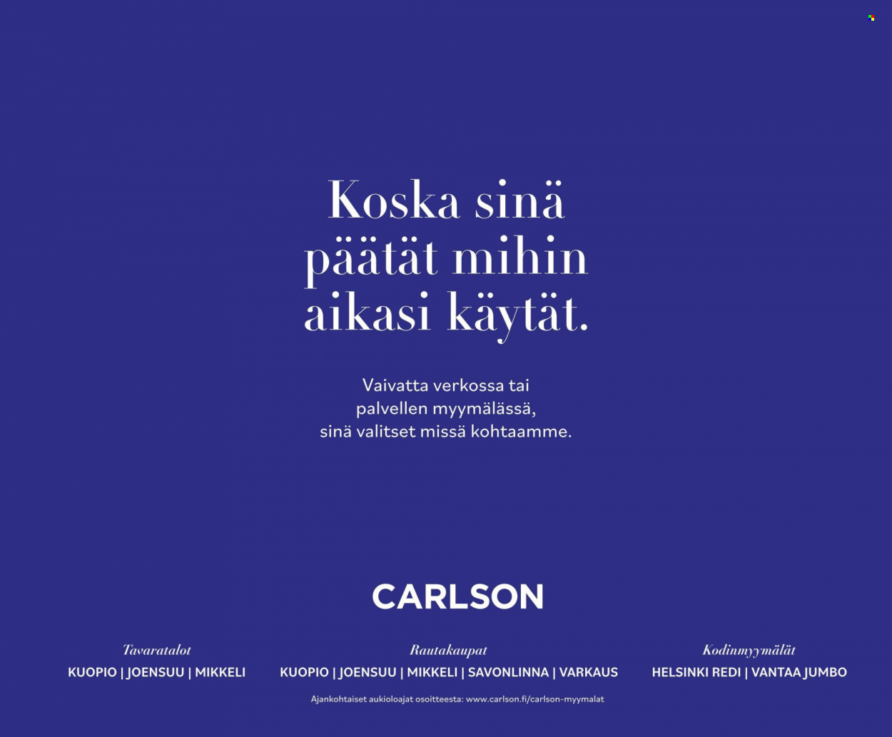 Carlson tarjoukset - 13.06.2022 - 31.07.2022. Sivu 14
