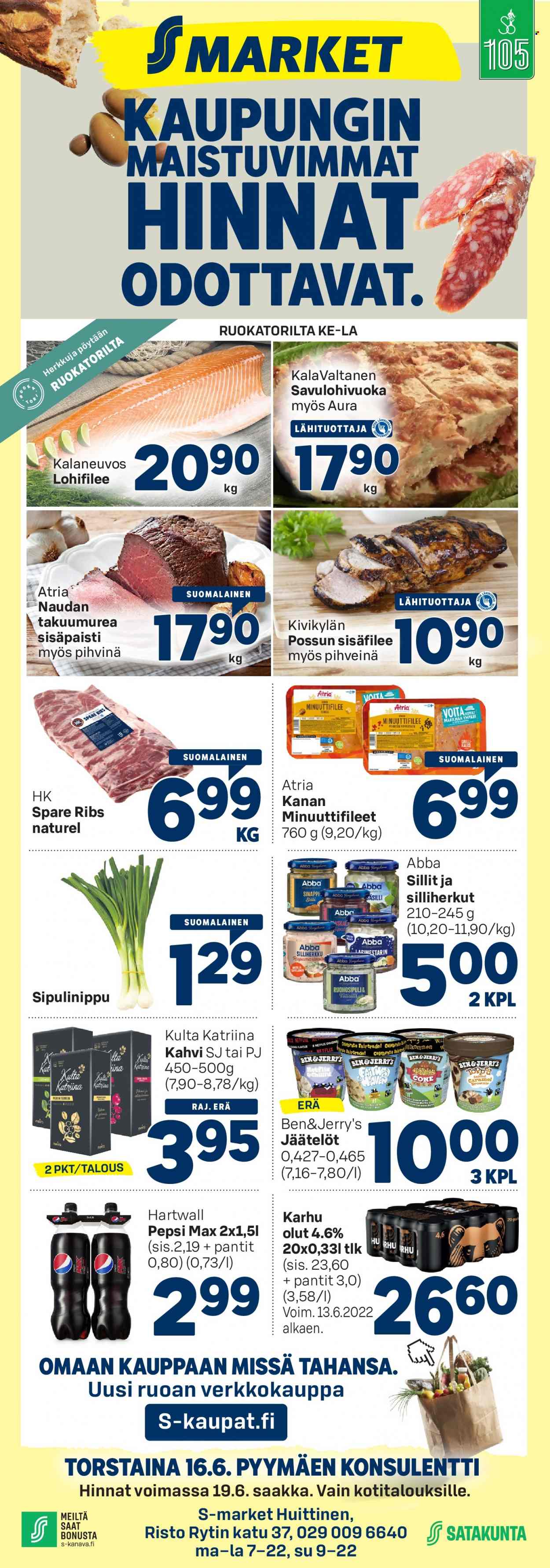 S-market tarjoukset - 15.06.2022 - 19.06.2022. Sivu 1