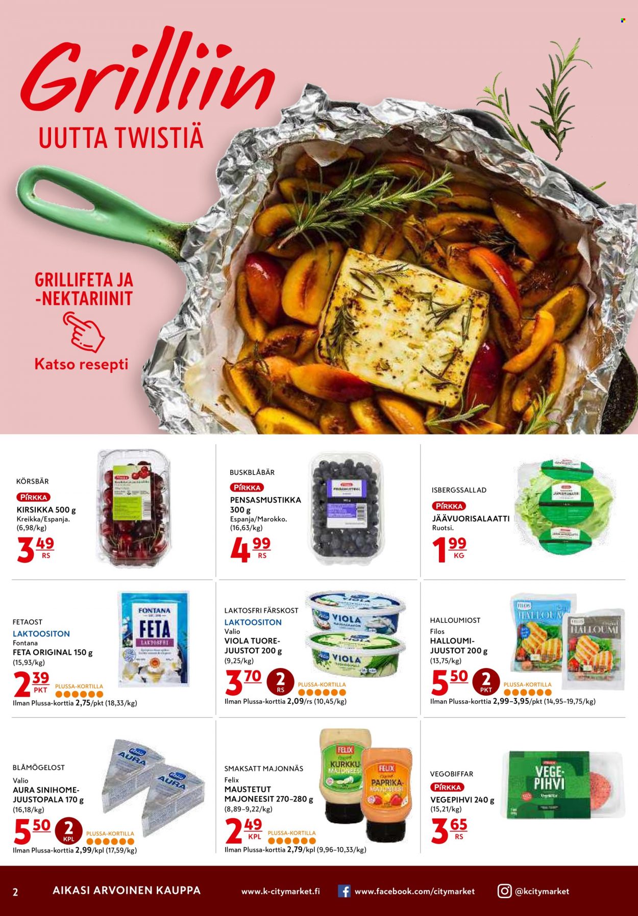 K-citymarket tarjoukset - 16.06.2022 - 19.06.2022. Sivu 2