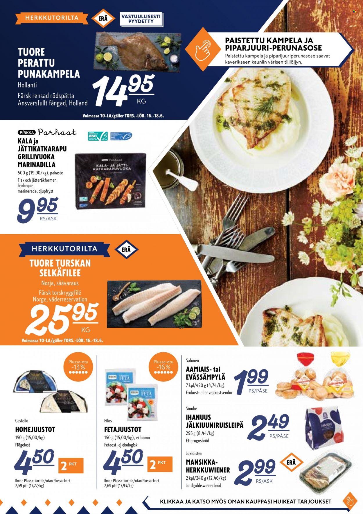 K-Supermarket tarjoukset - 16.06.2022 - 19.06.2022. Sivu 5