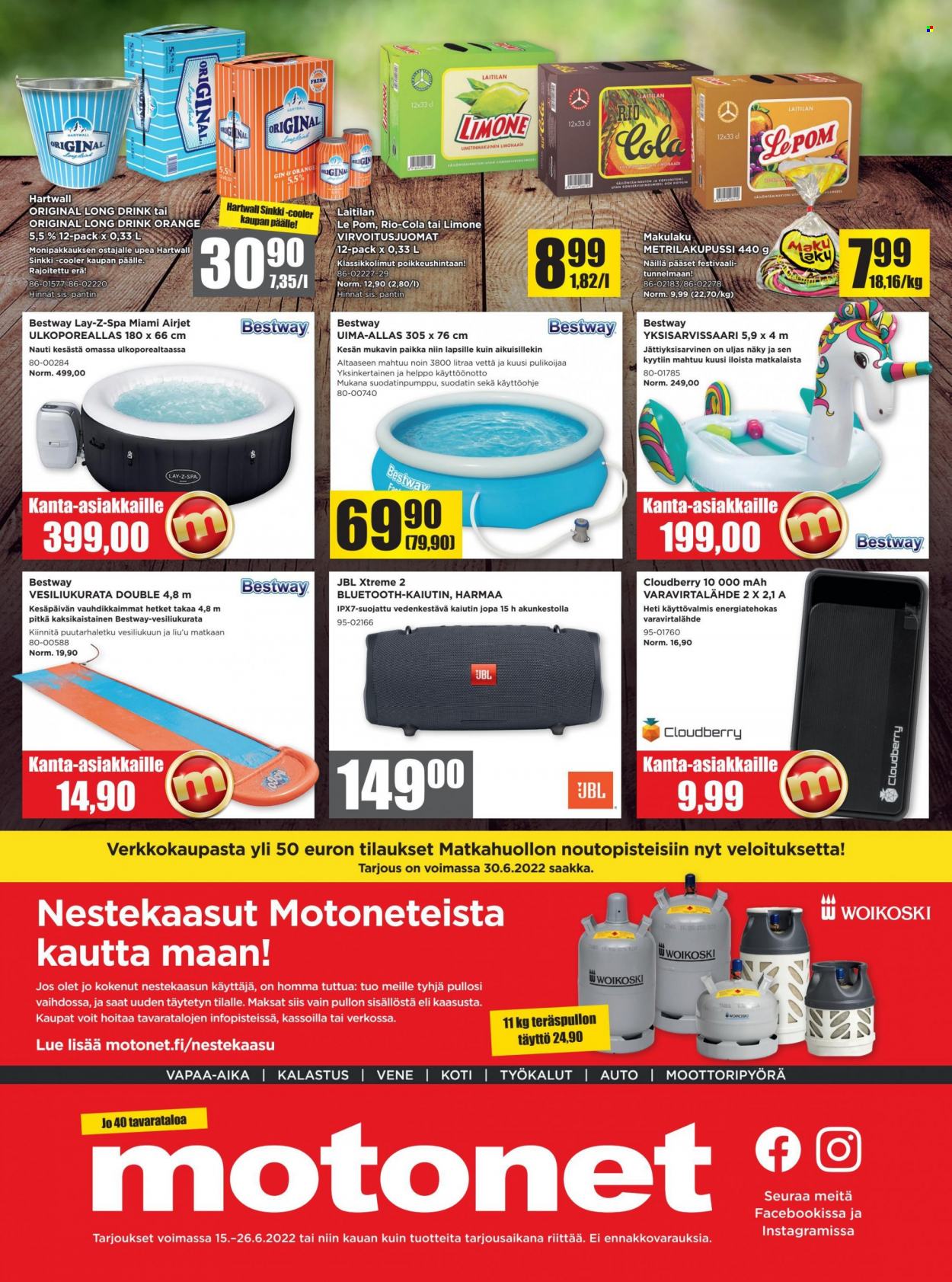 Motonet tarjoukset - 15.06.2022 - 26.06.2022. Sivu 12