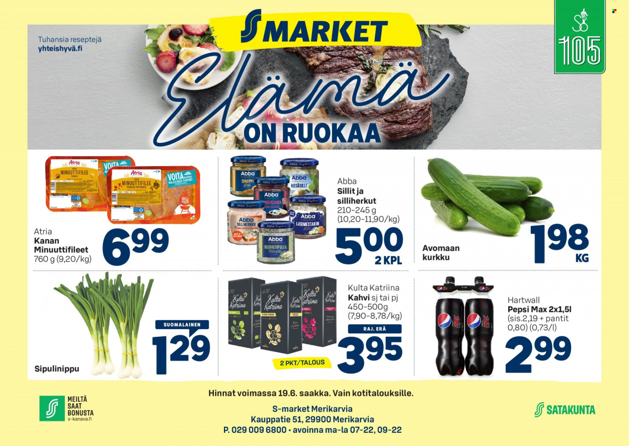 S-market tarjoukset - 16.06.2022 - 19.06.2022. Sivu 1