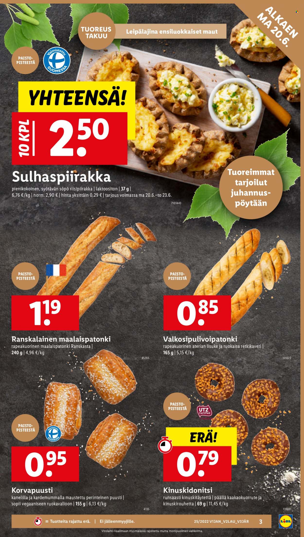 Lidl tarjoukset - 20.06.2022 - 29.06.2022. Sivu 3