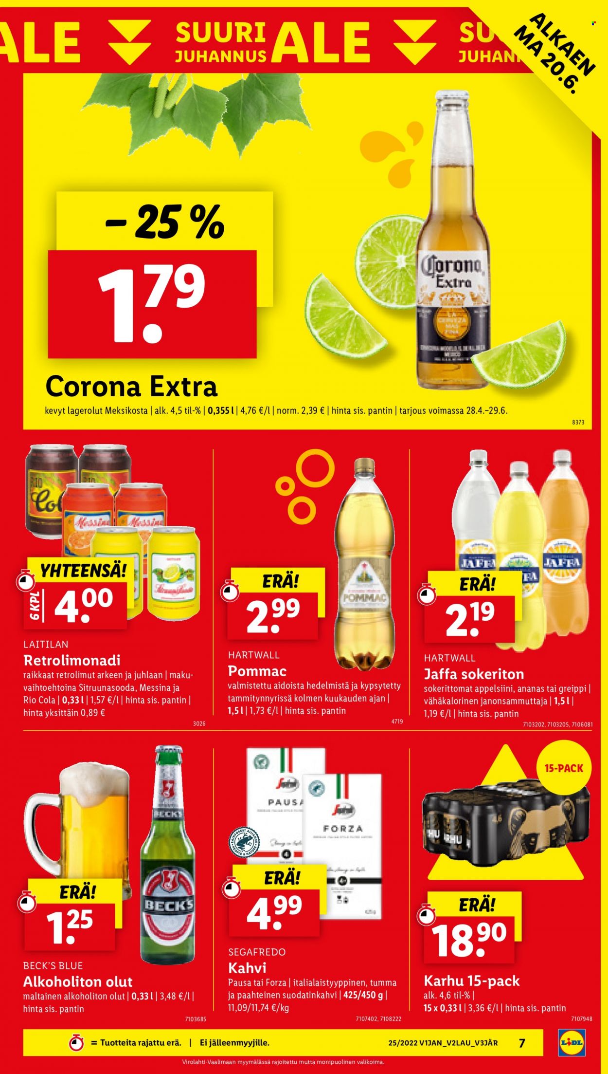Lidl tarjoukset - 20.06.2022 - 29.06.2022. Sivu 7