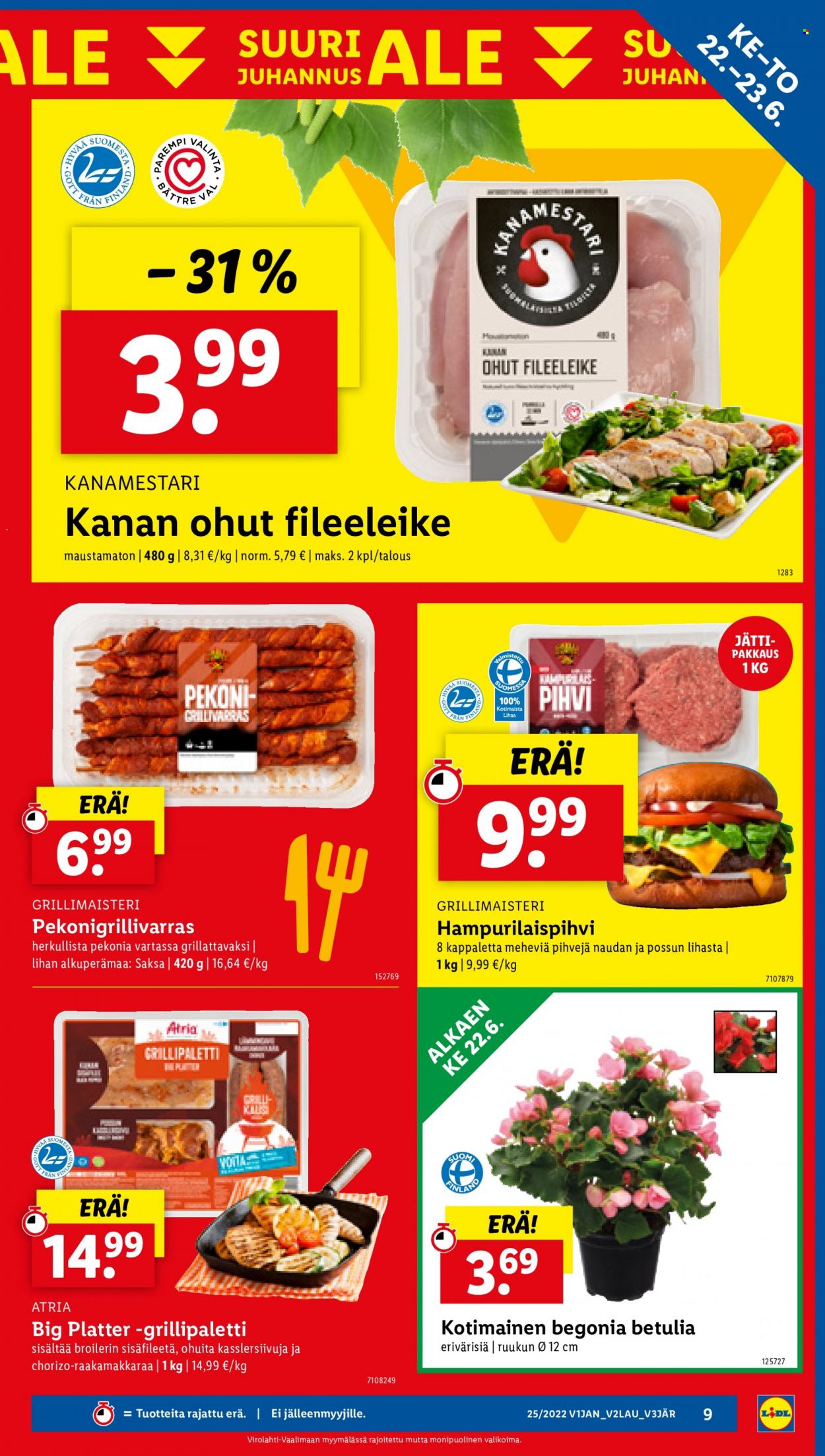 Lidl tarjoukset - 20.06.2022 - 29.06.2022. Sivu 9
