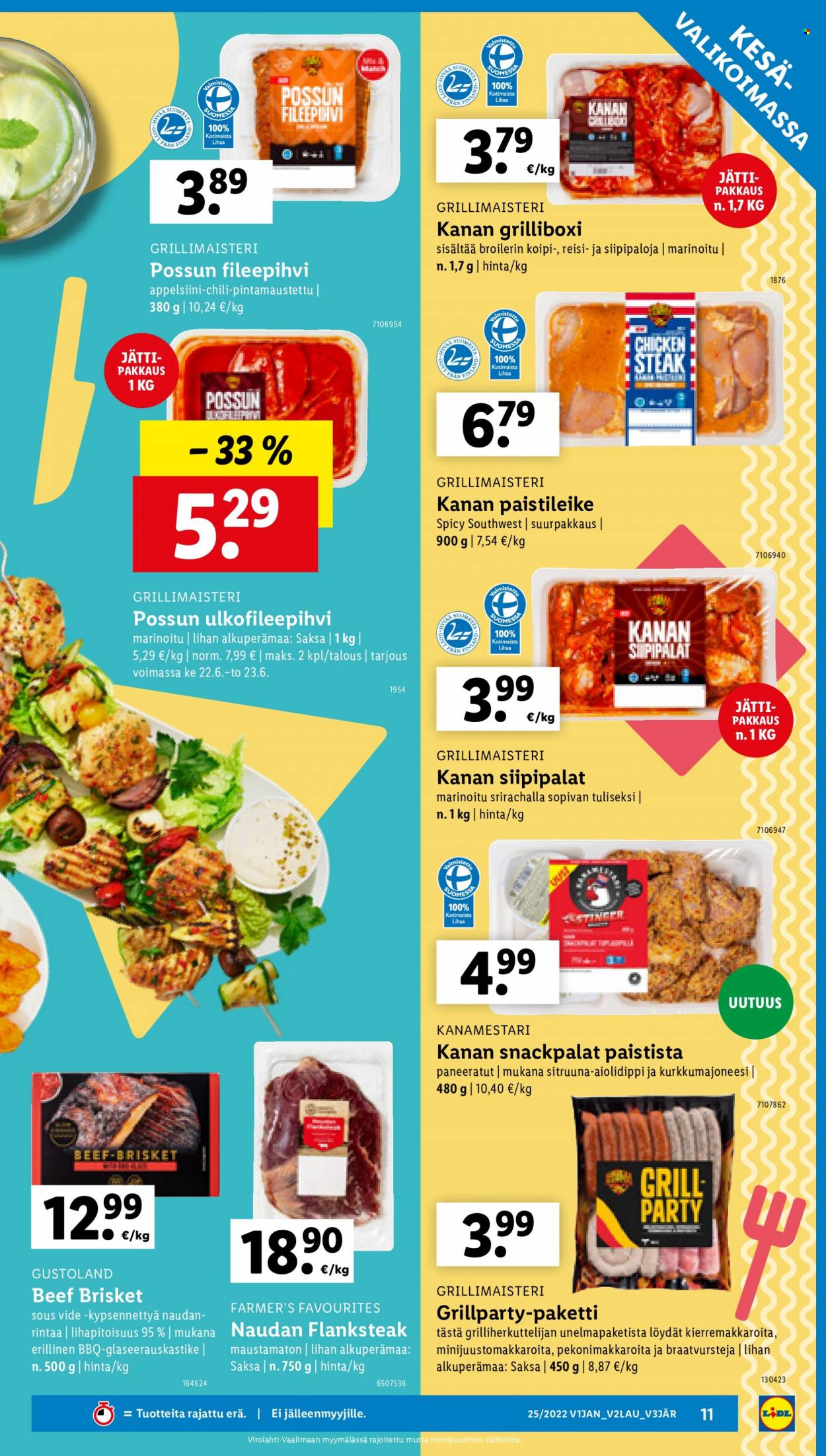 Lidl tarjoukset - 20.06.2022 - 29.06.2022. Sivu 11