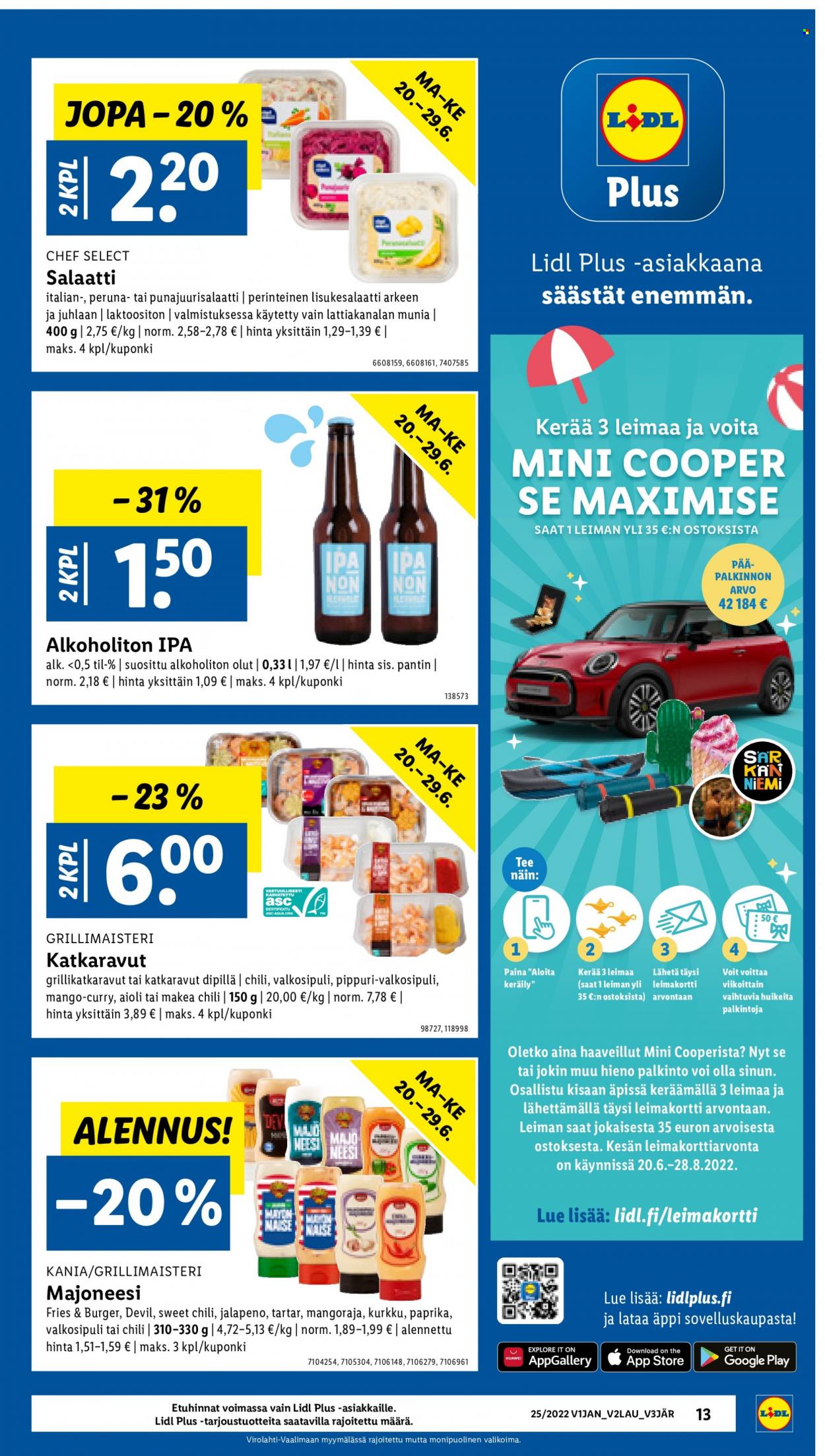 Lidl tarjoukset - 20.06.2022 - 29.06.2022. Sivu 13
