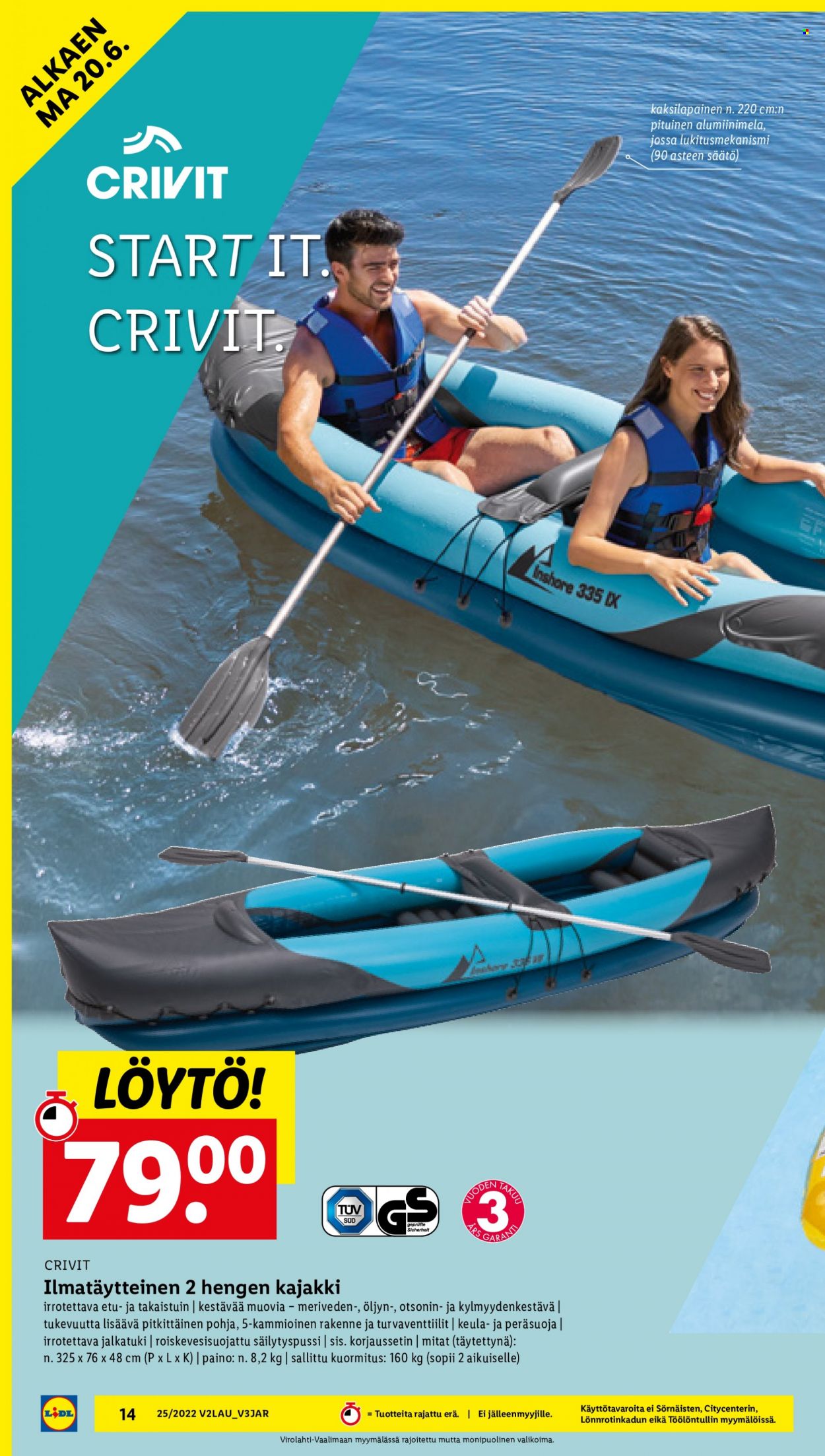 Lidl tarjoukset - 20.06.2022 - 29.06.2022. Sivu 14
