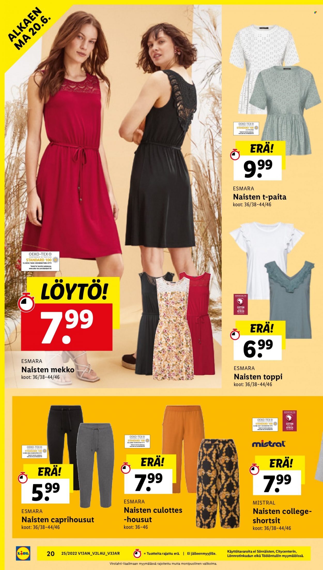 Lidl tarjoukset - 20.06.2022 - 29.06.2022. Sivu 20